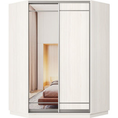 Шкаф-купе Классика 71 (каркас каттхульт, фасады 06/09 каттхульт) профиль серебро 71.2200.1100.450.(06.09.).03.(03.00.).01