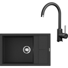 Кухонная мойка и смеситель Omoikiri Sumi 78-LB BL черный (4993719, 4994106)