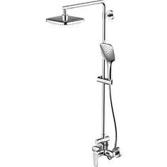 Душевая система Bravat Source со смесителем, хром (F9173218CP-A-ENG )