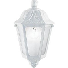 Уличный настенный светильник Ideal Lux Anna AP1 Small Bianco