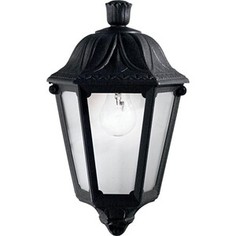 Уличный настенный светильник Ideal Lux Anna AP1 Small Nero