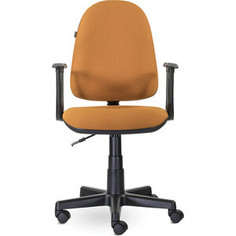 Кресло Brabix Prestige Start MG-312 эргономичная спинка/ткань оранжевое 531922
