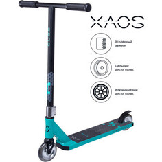 Самокат трюковый XAOS Cube Green 110 мм