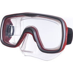 Маска для плавания Salvas Geo Sr Mask, арт. CA175S1RYSTH, закален.стекло, силикон, р. Senior, красный
