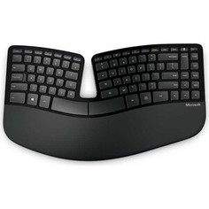 Комплект клавиатура и мышь Microsoft Sculpt Ergonomic клав-черный мышь-черный USB беспроводная slim Multimedia