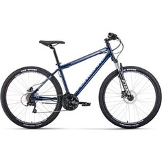 Велосипед Forward Sporting 3.0 Disc 27.5 (2020) 17 темно-синий/серый