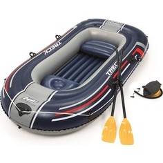 Надувная лодка Bestway 61068 BW Hydro-Force Raft Set 255х127 см (с вёслами и насосом)