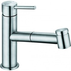 Смеситель для кухни Kludi Steel с душем, хром (44851F860)