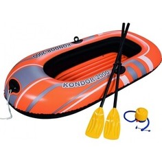 Надувная лодка Bestway 61062 BW Hydro-Force Raft Set 188х98 см с вёслами и насосом