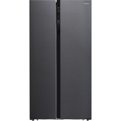 Холодильник Hyundai CS5003F черная сталь