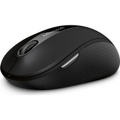Мышь Microsoft 4000 черный оптическая (1000dpi) беспроводная USB2.0 для ноутбука (3but)