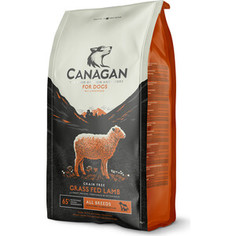 Сухой корм CANAGAN GF Grass Fed Lamb, 6 кг, для собак всех пород, Ягненок (100.051)