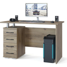 Стол компьютерный СОКОЛ КСТ-106.1 дуб делано