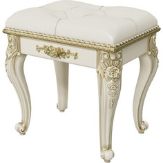 Пуф Мэри Дольче Вита СДВ-07 слоновая кость/золото Meri