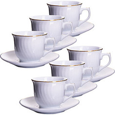 Кофейный набор 12 предметов Loraine (25611)