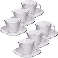 Кофейный набор 12 предметов Loraine (26501)