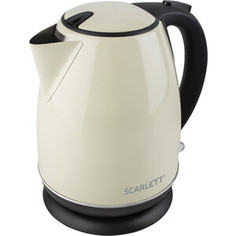 Чайник электрический Scarlett SC-EK21S54 молочный