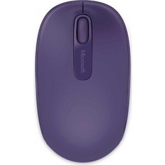 Мышь Microsoft Mobile Mouse 1850 фиолетовый оптическая (1000dpi) беспроводная USB для ноутбука (2but)