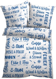 Постельное бельё с надписью Bonprix