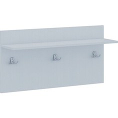 Вешалка в прихожую Мастер Уно-63 белый МСТ-УВШ-63-БТ-16