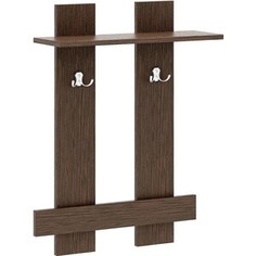 Вешалка в прихожую Мастер Уно-64 венге МСТ-УВШ-64-ВМ-16