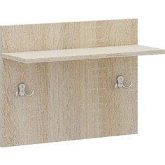 Вешалка в прихожую Мастер Уно-62 дуб сонома МСТ-УВШ-62-ДС-16