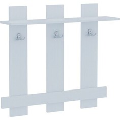 Вешалка в прихожую Мастер Уно-65 белый МСТ-УВШ-65-БТ-16