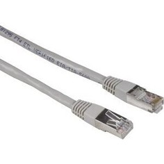 Патч-корд HAMA H-30590 STP cat5E 10м серый RJ-45 (m)-RJ-45 (m)