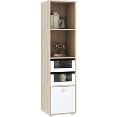 Стеллаж Мастер Прайм-41-3 дуб сонома/белый СТЕ-Прайм-41-3-СБ