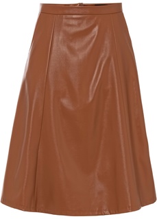 Юбка из искусственной кожи Bonprix