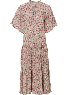 Платье с рукавами-крылышками Bonprix