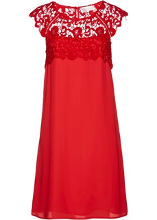 Платье с кружевом Bonprix