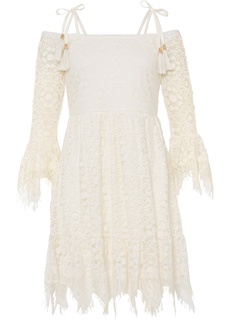 Платье с кружевом Bonprix