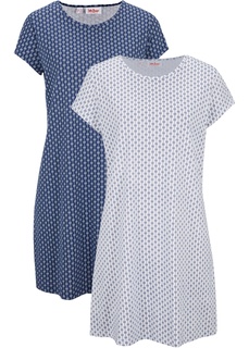 Платье трикотажное (2 шт.) Bonprix