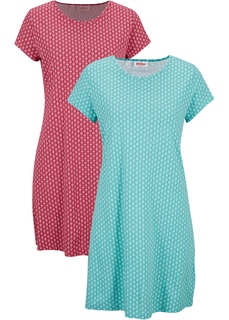 Платье трикотажное (2 шт.) Bonprix