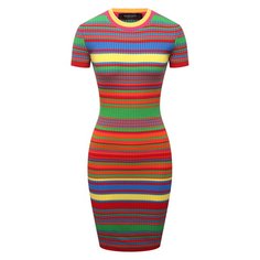 Хлопковое платье Versace