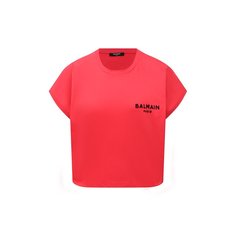 Хлопковая футболка Balmain
