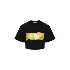 Хлопковая футболка Alexander Wang