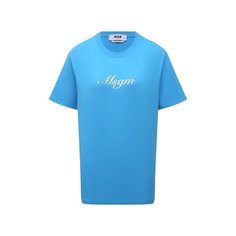 Хлопковая футболка MSGM