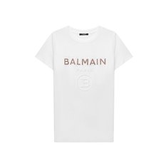 Хлопковая футболка Balmain