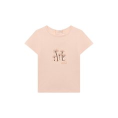 Хлопковая футболка Chloé