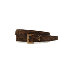 Кожаный ремень Saint Laurent