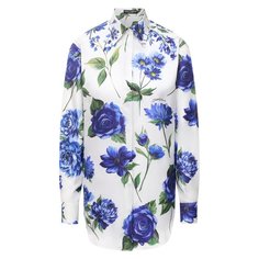 Шелковая рубашка Dolce & Gabbana