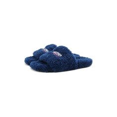 Текстильные шлепанцы Furry Balenciaga