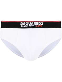 Dsquared2 трусы-брифы с логотипом