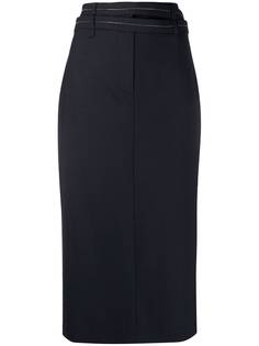 Brunello Cucinelli юбка с поясом