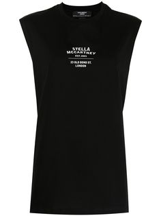 Stella McCartney футболка Shared без рукавов