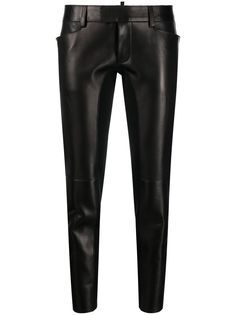 Dsquared2 брюки скинни со вставками