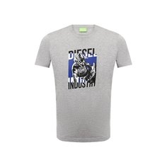Хлопковая футболка Diesel