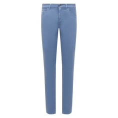 Брюки из хлопка и шелка Zilli